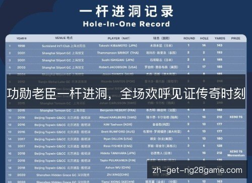 功勋老臣一杆进洞,全场欢呼见证传奇时刻 功勋老臣一杆进洞,全场欢呼见证传奇时刻